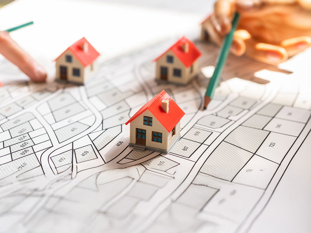 限られた敷地条件への対応力